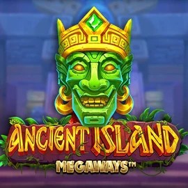 Ancient Island Megaways slot logo by Pragmatic Play at Real Money Casino